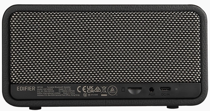 Колонка порт. Edifier MP230 черный 20W 2.0 BT/3.5Jack/USB 2500mAh