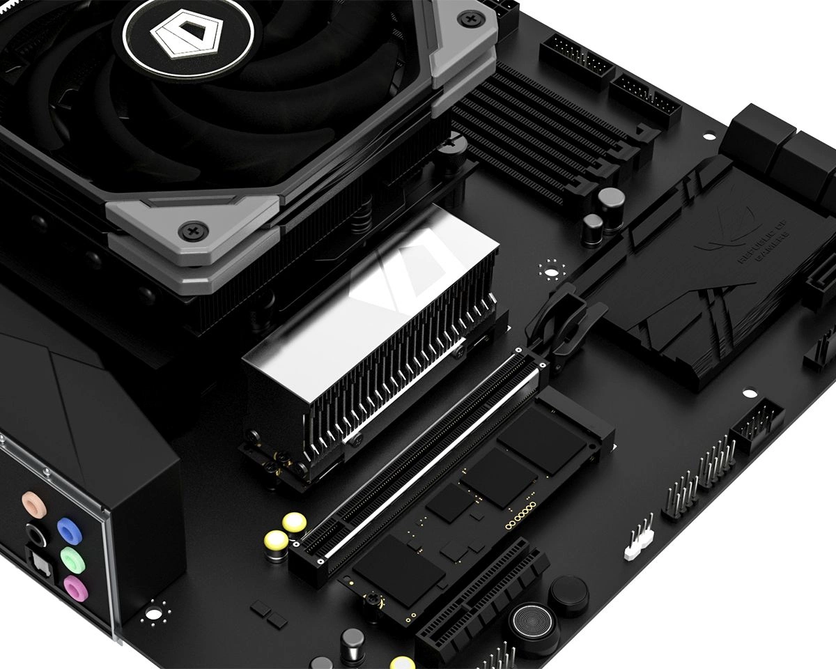 Радиатор для SSD ID-Cooling Zero M15 серебристый алюминий Ret