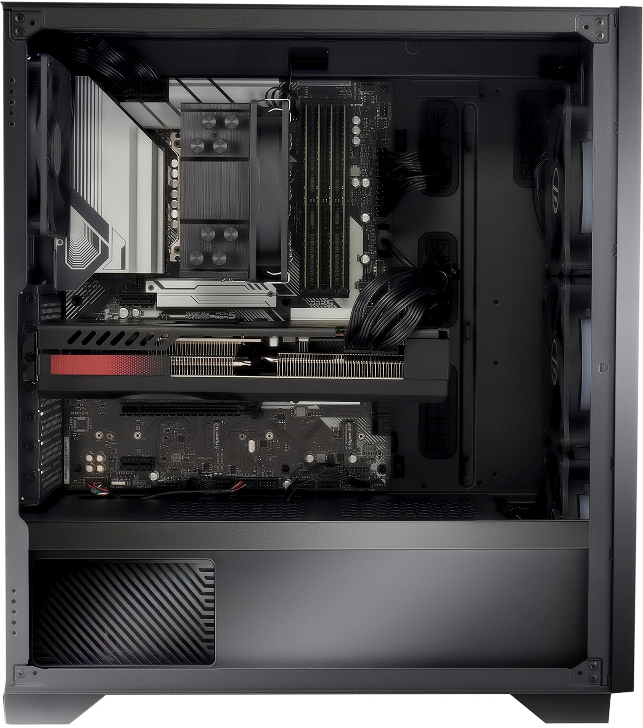 ПК IRU Strato 710Z7GP TWR i7 13700KF (3.4) 32Gb SSD1Tb RTX5070 12Gb без ОС GbitEth 850W черный (RUS) (2134687)