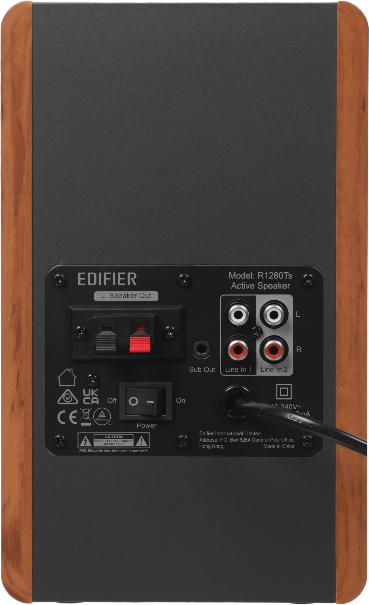 Колонки Edifier R1280Ts 2.0 коричневый 42Вт