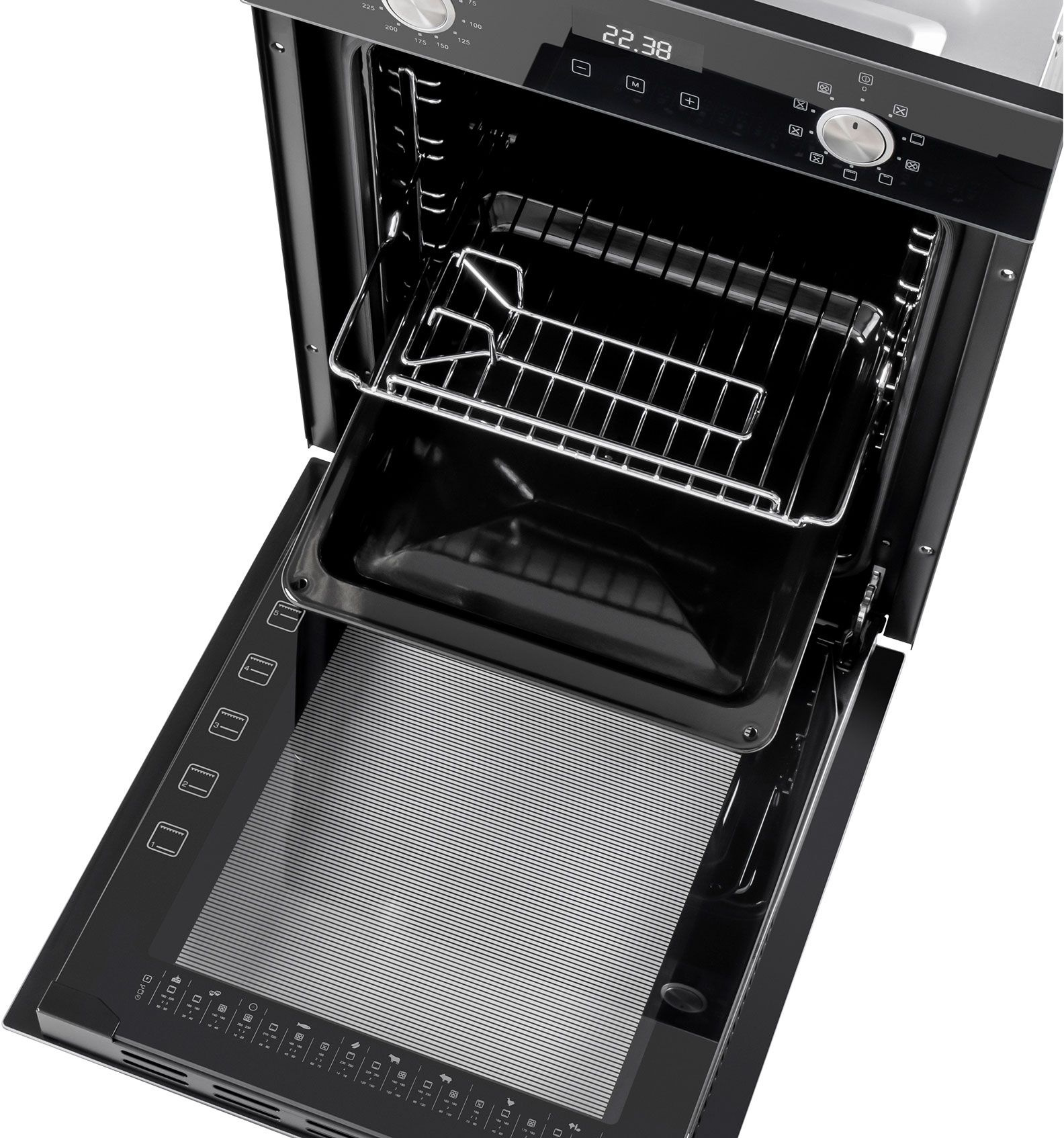 Духовой шкаф Электрический Maunfeld EOEM519B черный