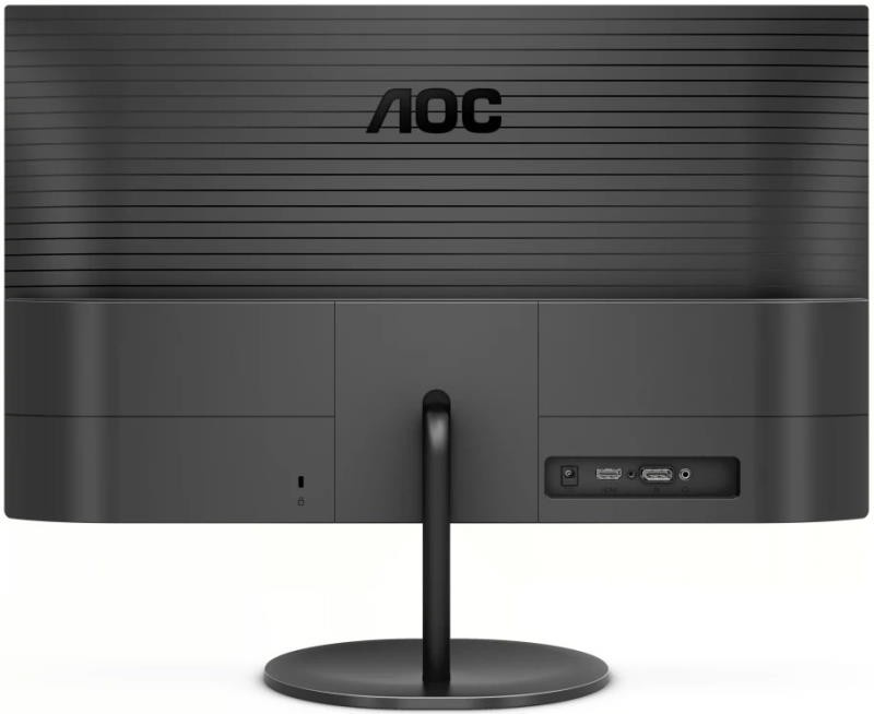 Монитор AOC 23.8" Value Line Q24V4EA черный IPS LED 16:9 HDMI M/M матовая 250cd 178гр/178гр 2560x1440 75Hz DP 2K 3.45кг