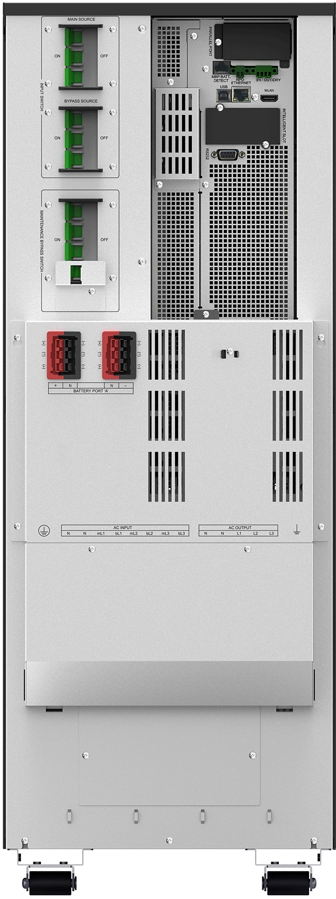 Источник бесперебойного питания Ippon Innova Unity T 3-3 20K 20000Вт 20000ВА черный