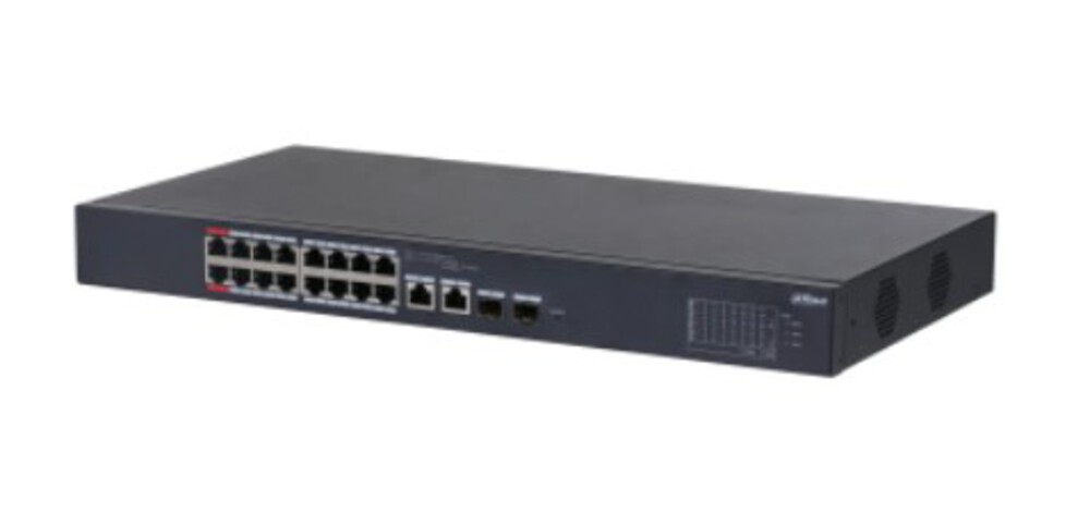 DH-CS4218-16ET-240 - 16-портовый PoE коммутатор с функцией облачного управления