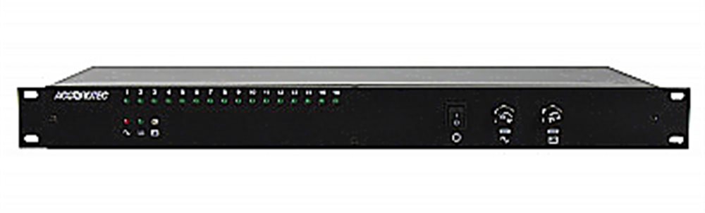 AT-12/150 - Источник питания AccordTec для установки в стойку 19". Высота корпуса 1U. Uвх. AC 110-250