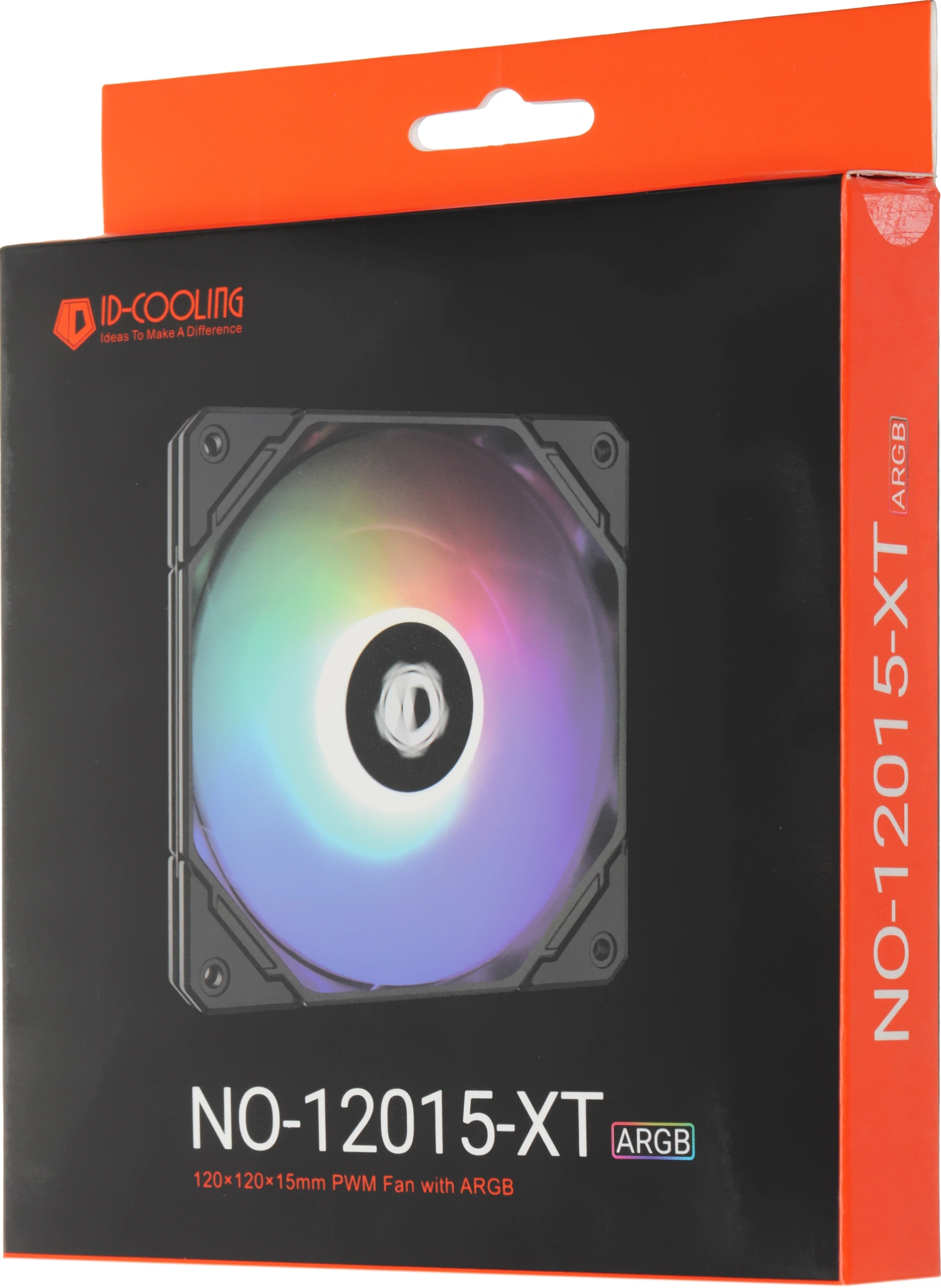 Вентилятор для корпуса ID-Cooling NO-12015-XT ARGB 120х120x15 черный 4-pin 31дБ (NO-12015-XT ARGB) Ret