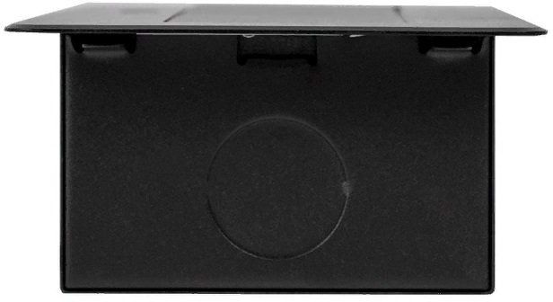 Сетевой разветвитель Premier PX/BL-HOR-2R-2USB-BLK 1.8м (2 розетки) черный (коробка)
