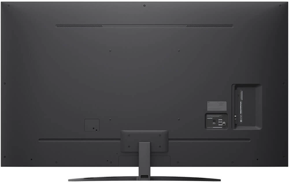 Телевизор LED LG 75" 75NANO81A6A.ARUG черный 4K Ultra HD 60Hz DVB-T DVB-T2 DVB-C DVB-S DVB-S2 USB WiFi Smart TV