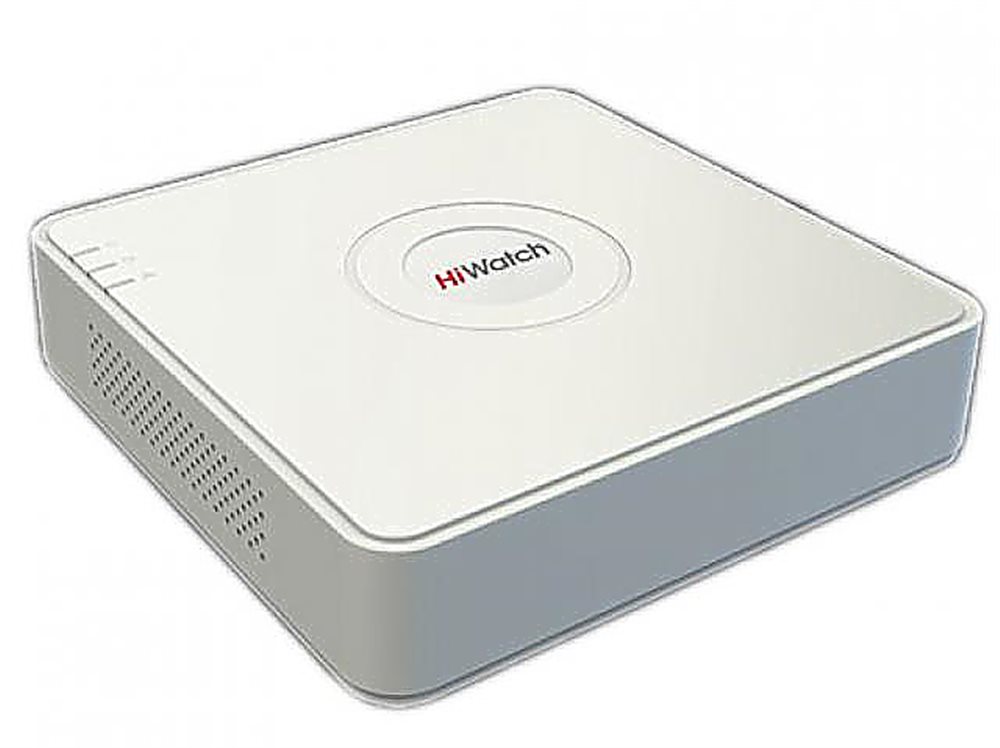 Видеорегистратор Hiwatch DS-N204(C), 4кн, 4Мп, 40Мб/с, 1 SATA для HDD до 8Тб