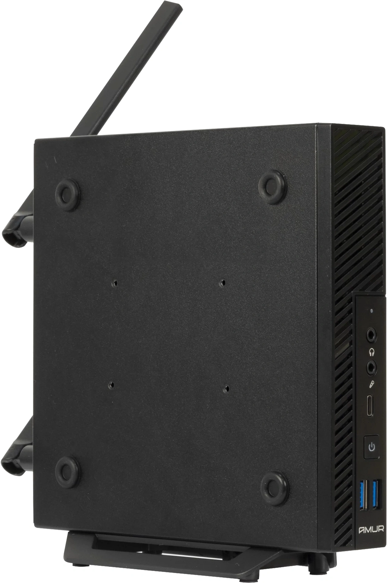 ПК Мини Amur Финвал H6I12 i5 12400 (2.5) 16Gb SSD512Gb UHDG 730 FreeDOS GbitEth WiFi BT 120W черный (RUS) (2147545)
