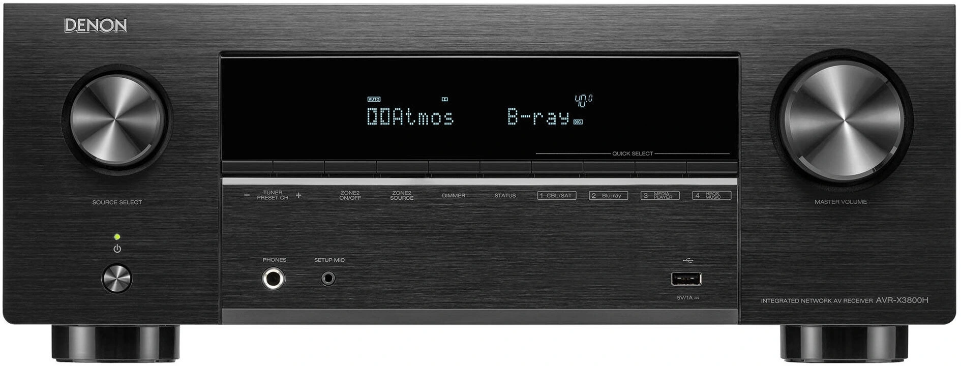 Ресивер AV Denon AVC-X3800H 9.2 черный
