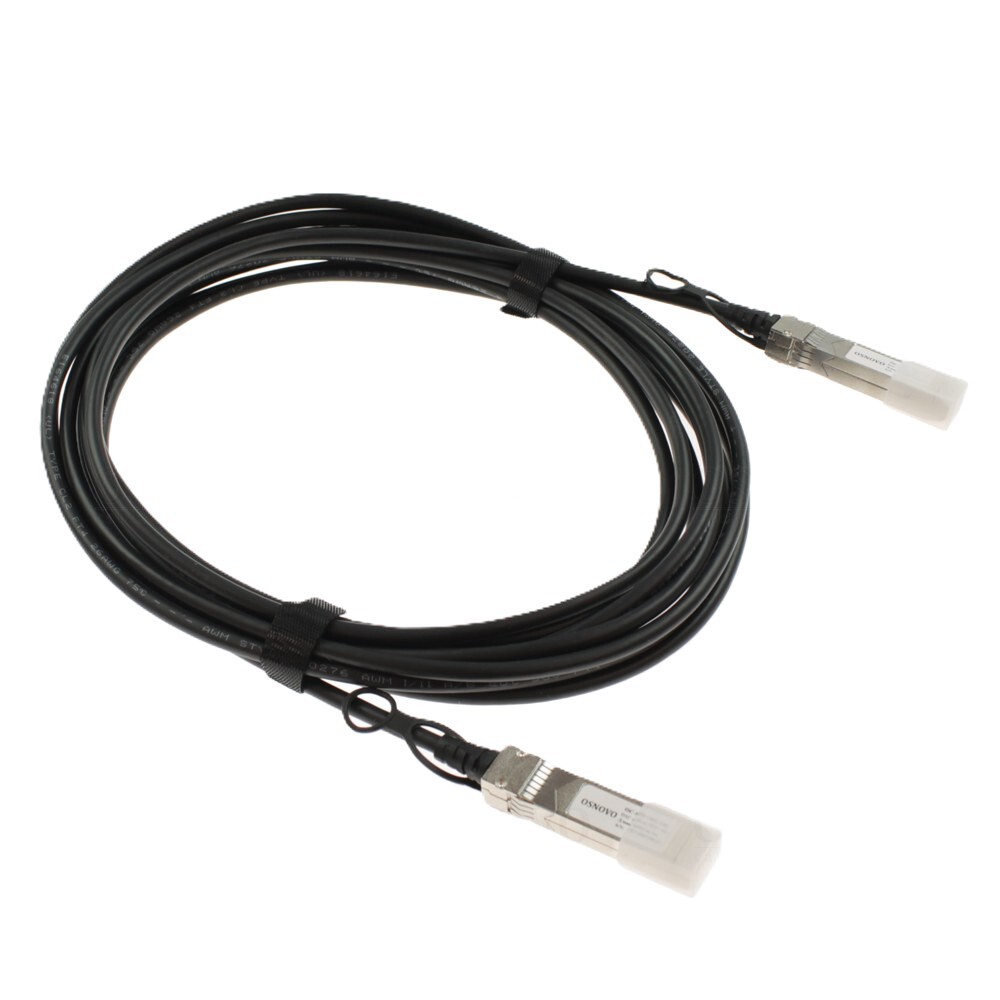 OC-SFP-10G-5M - DAC кабель SFP+ 10G, OSNOVO. Скорость: 10 Гбит/c. Тип разъема: SFP+. Длина кабеля 5м. Размеры коннектора (ШхВхГ): 11x9x101мм. Рабочая температура: 0…+70°С.