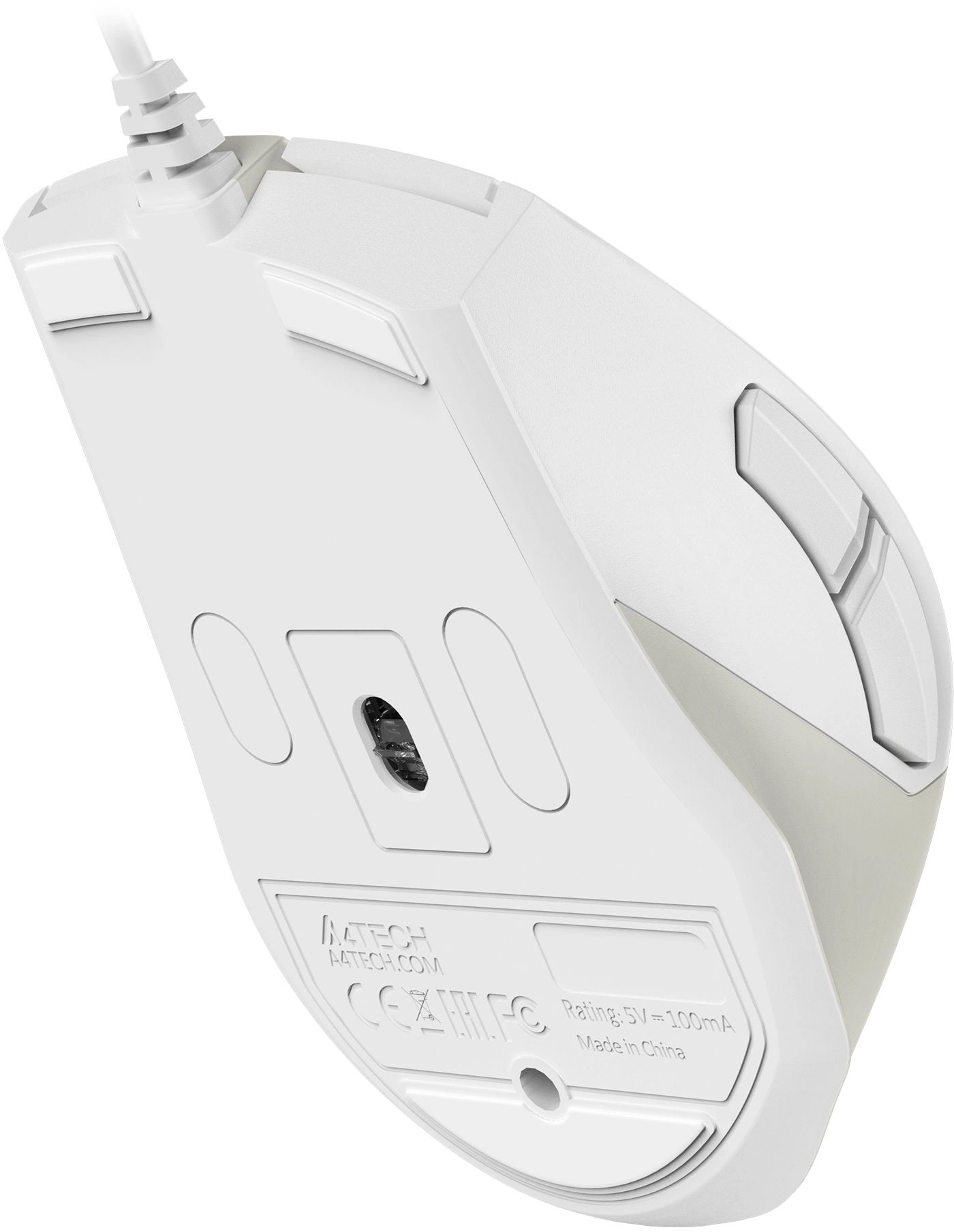 Мышь A4Tech Fstyler FM45S Air бежевый оптическая 2400dpi silent USB 7but (FM45S AIR USB (CREAM BEIGE))
