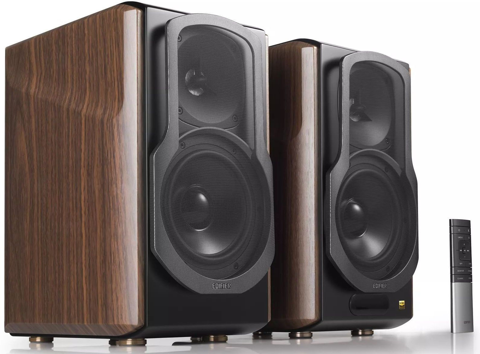 Колонки Edifier S2000MKIII 2.0 коричневый 130Вт BT
