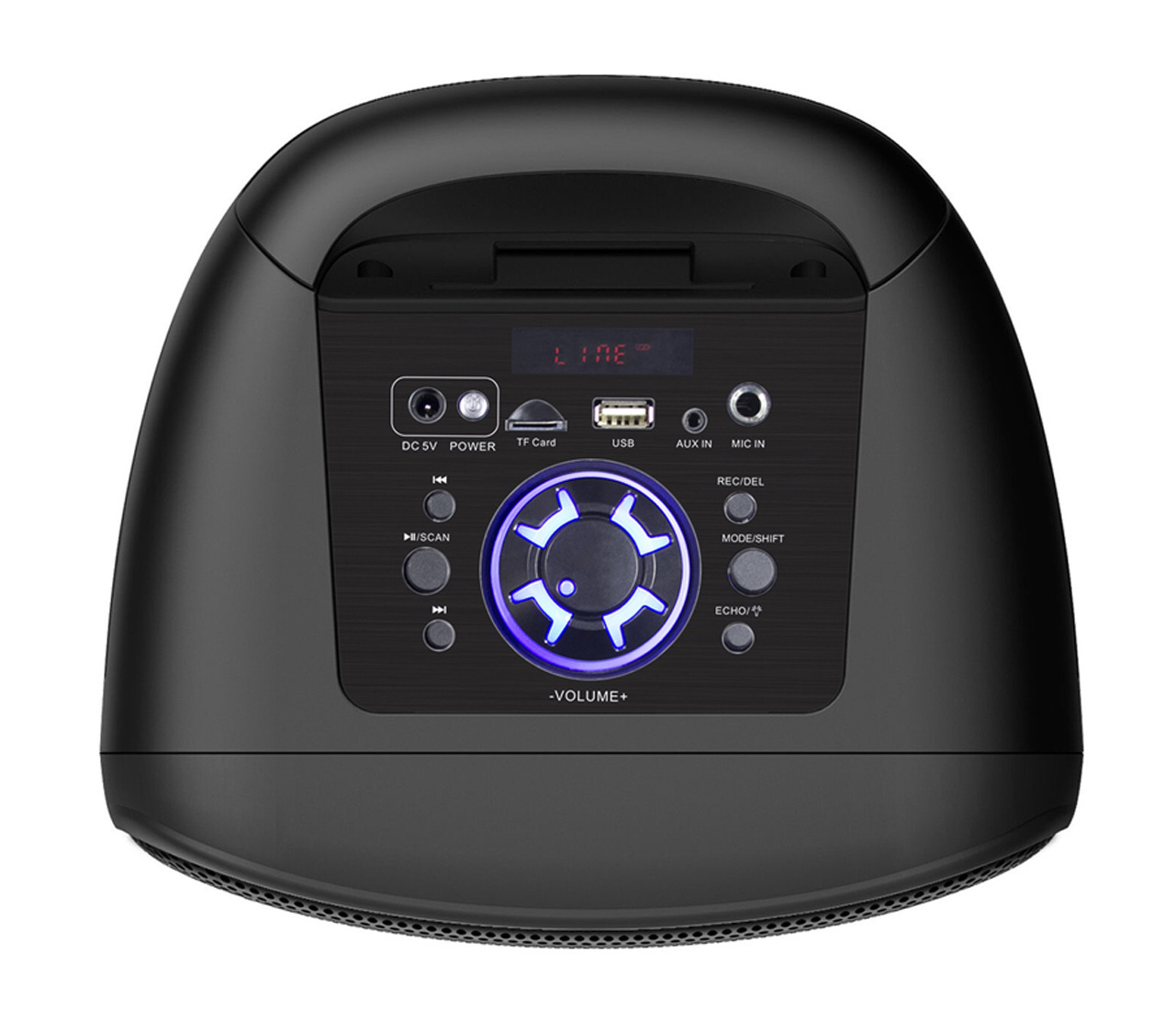 Минисистема Hyundai H-MAC180 черный 30Вт FM USB BT SD/MMC