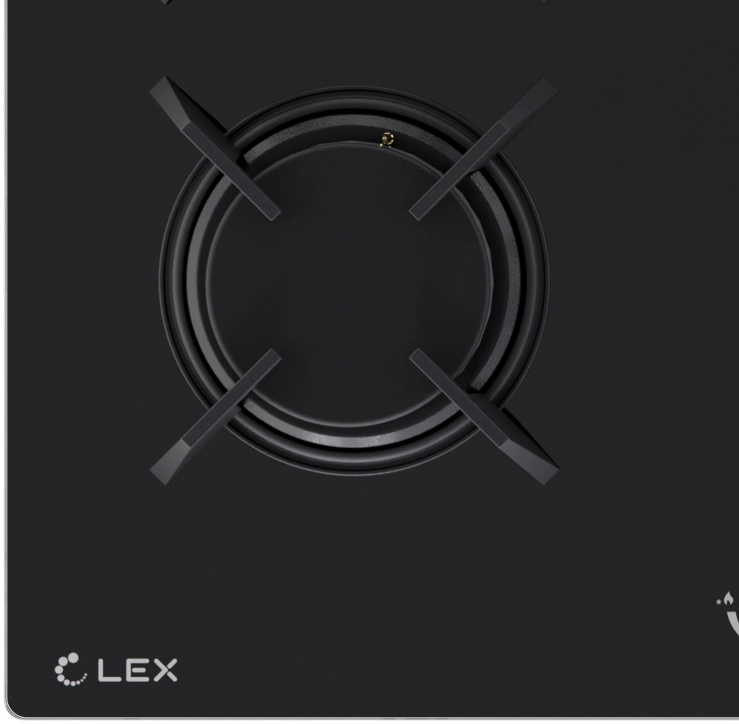 Газовая варочная поверхность Lex GVG 643A BBL черный