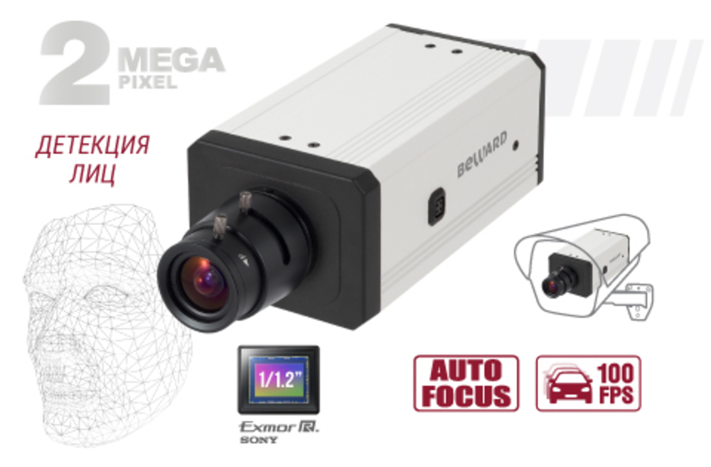 SV2018M - Корпусная IP-камера