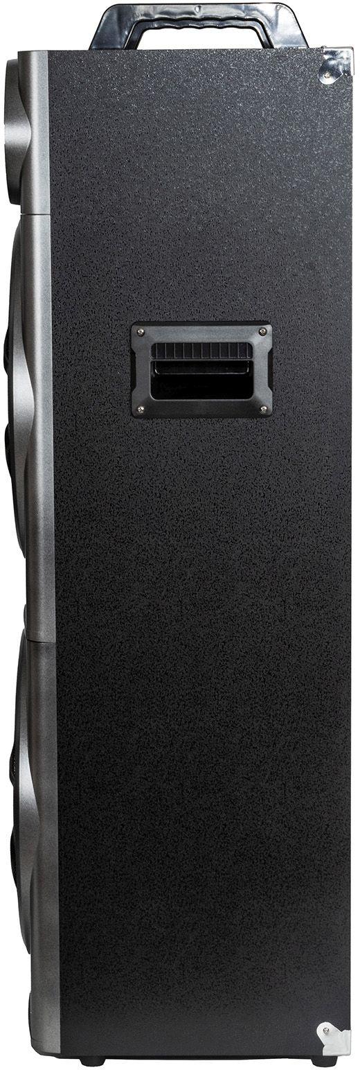 Минисистема Supra SMB-2150 черный 200Вт FM USB BT SD (в комплекте: активн.+пассив.колонки)