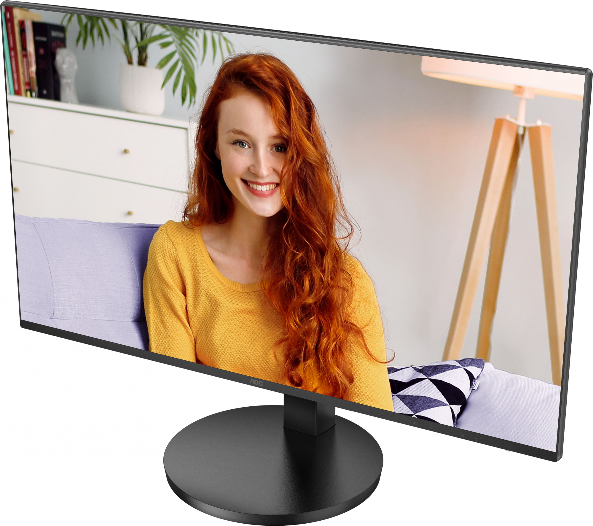 Монитор AOC 27" 27B3CF2 черный IPS LED 1ms 16:9 HDMI M/M матовая HAS 250cd 178гр/178гр 1920x1080 100Hz FHD USB 5.56кг