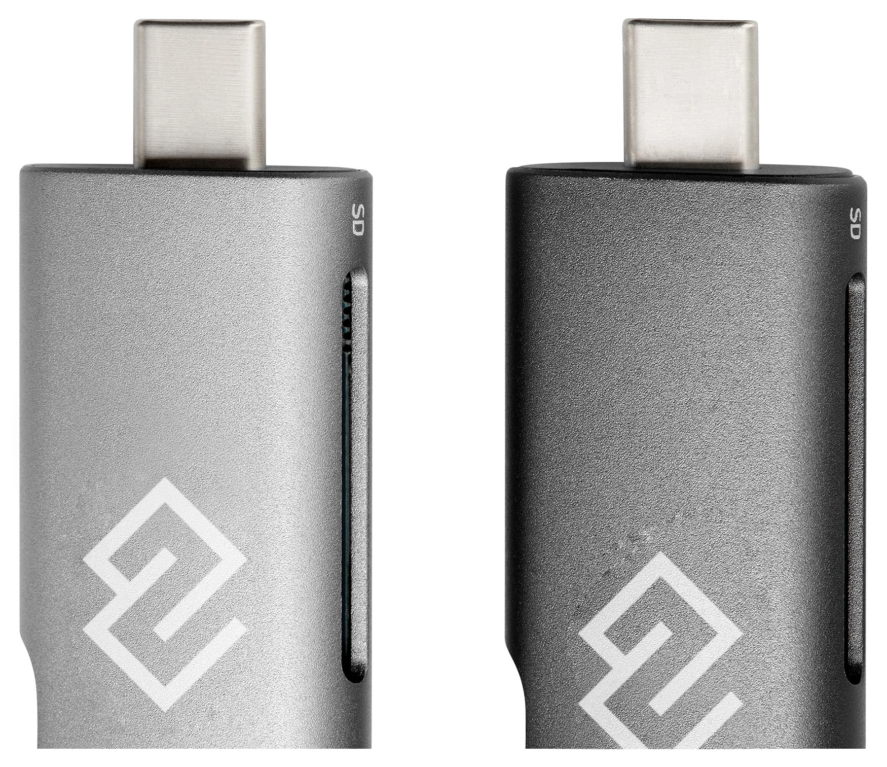 Устройство чтения карт памяти USB 2.0/Type C Digma CR-CU2520-G серый