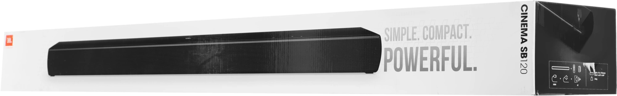 Саундбар JBL Cinema SB120 2.0 110Вт черный