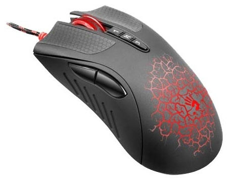 Мышь A4Tech Bloody AL90 Blazing черный лазерная 12000dpi USB 8but (AL90 ACTIVATED)