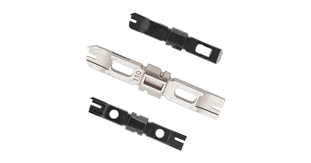 NMC-14TBK - Нож-вставка NIKOMAX для заделки витой пары в кроссы типа KRONE, крепление Twist-Lock, черная