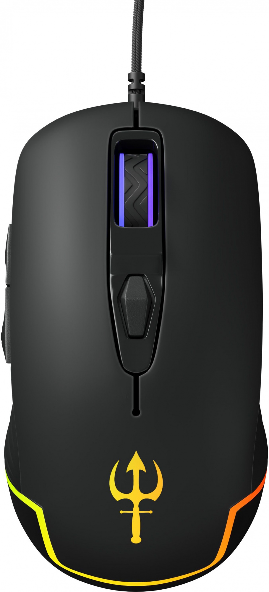 Мышь Оклик 925G STORM черный оптическая 3200dpi USB 6but (499553)