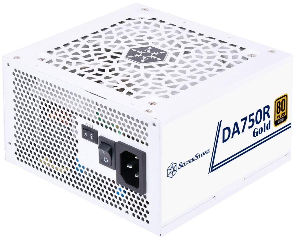 Блок питания Silverstone ATX 750W Decathlon DA750R 80+ gold (20+4pin) APFC 120mm fan 8xSATA Cab Manag RTL