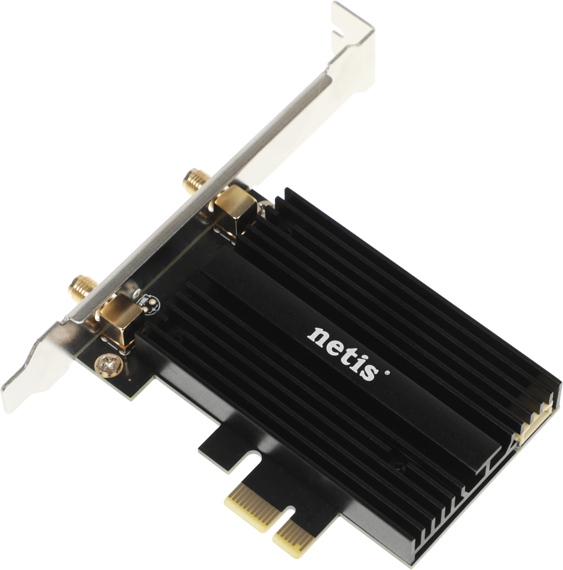 Сетевой адаптер Wi-Fi + Bluetooth Netis F2 АХ5400 PCI Express (ант.внеш.съем) 2ант.