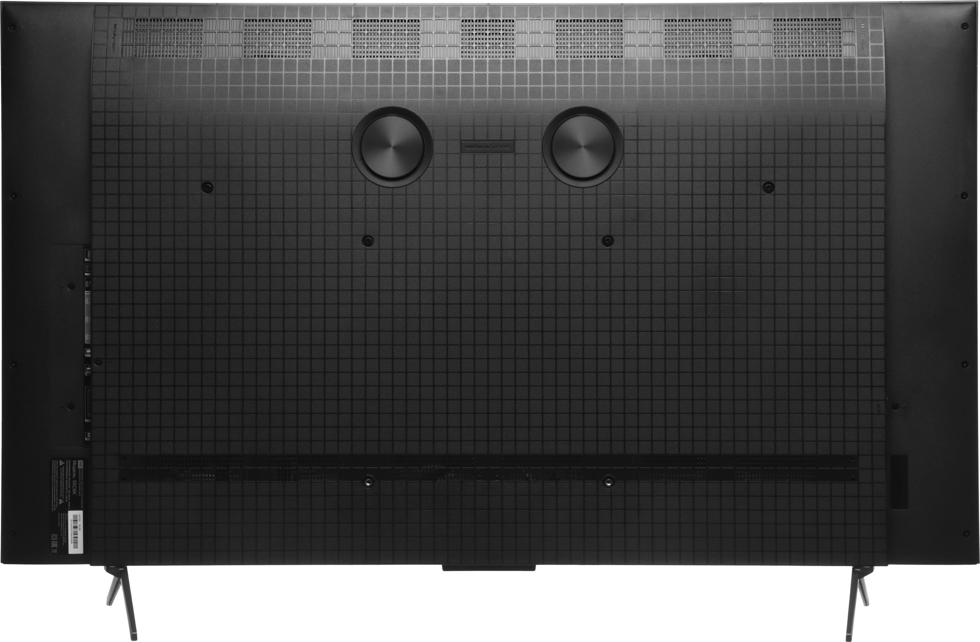 Телевизор LED TCL 55" 55C6K QD-Mini LED Frameless черный 4K Ultra HD 144Hz MEMC DVB-T DVB-T2 DVB-C DVB-S DVB-S2 USB WiFi Smart TV (RUS)