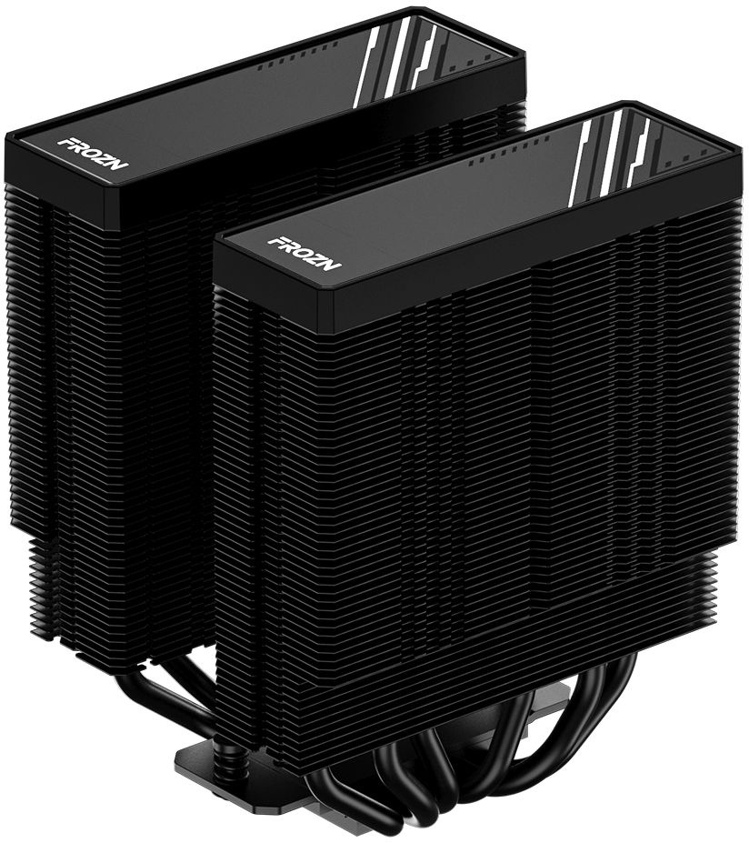 Устройство охлаждения(кулер) ID-Cooling Frozn A620 Soc-AM5/AM4/1200/1700/1851 черный 4-pin 29.85dB Al+Cu 270W 1190gr Ret (FROZN A620 BLACK)