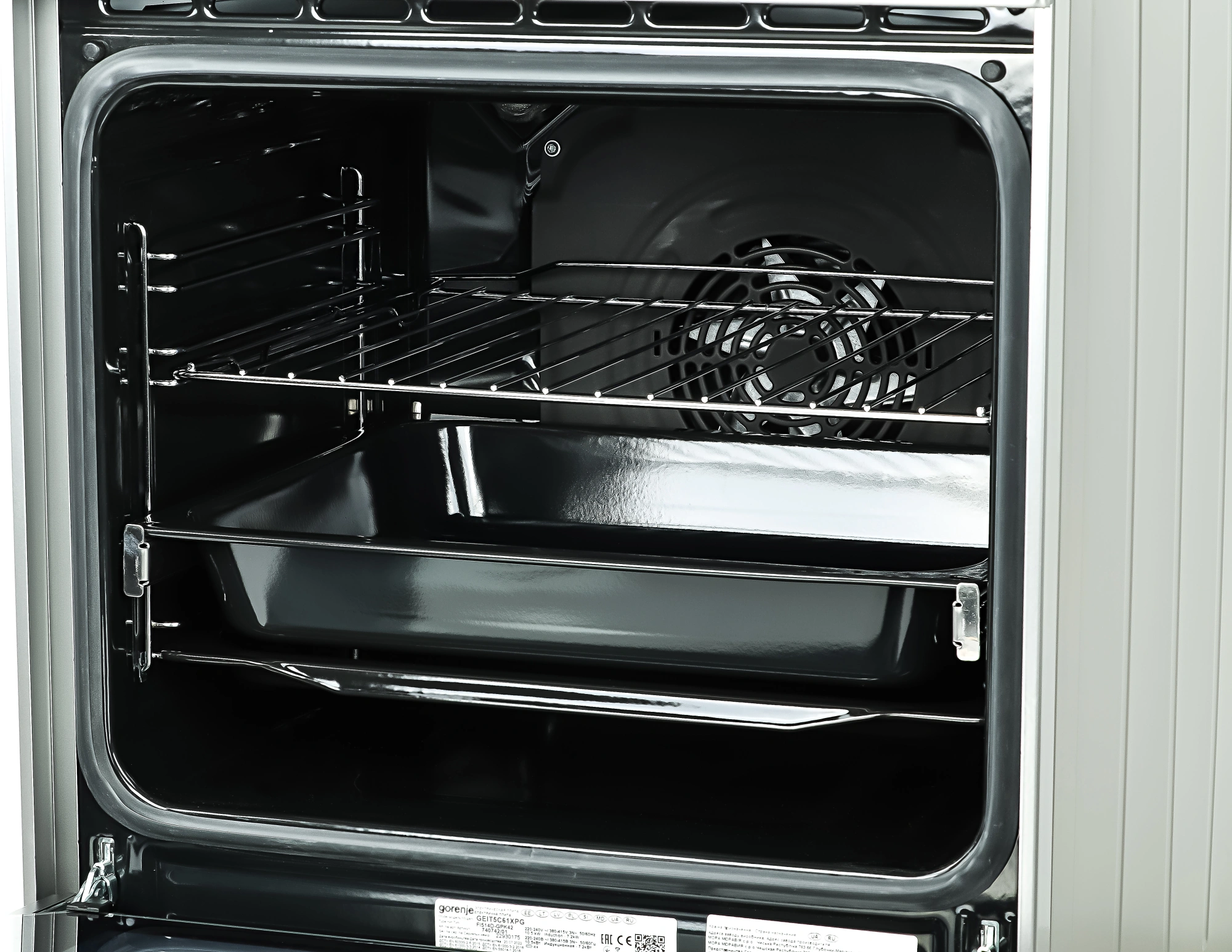 Плита Электрическая Gorenje GEIT5C61XPG нержавеющая сталь стеклокерамика (без крышки)