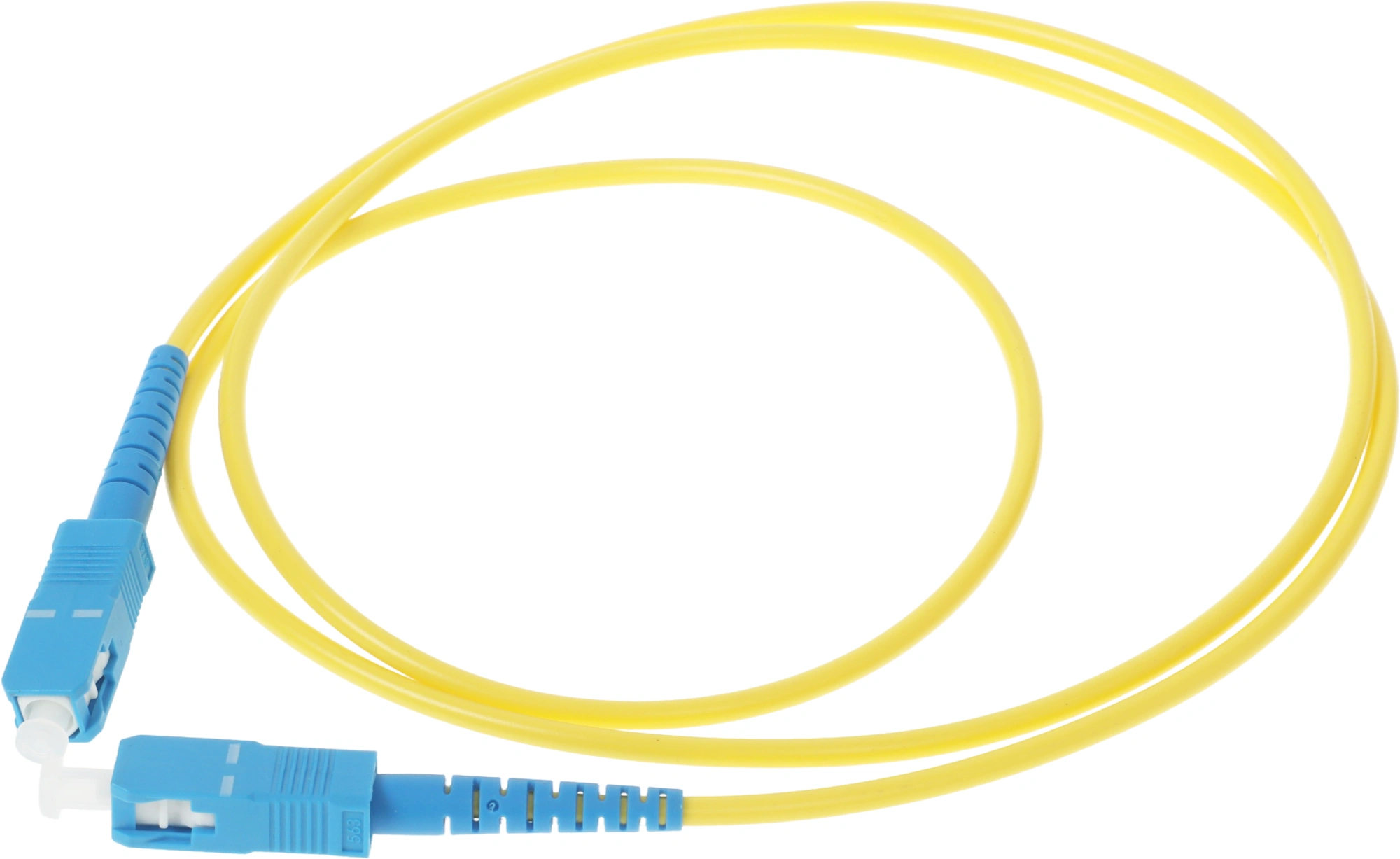 Патч-корд Lanmaster TWT-SC-SC/SU-1.0 1x9/125 OS1/OS2 SC-SC 1м LSZH желтый