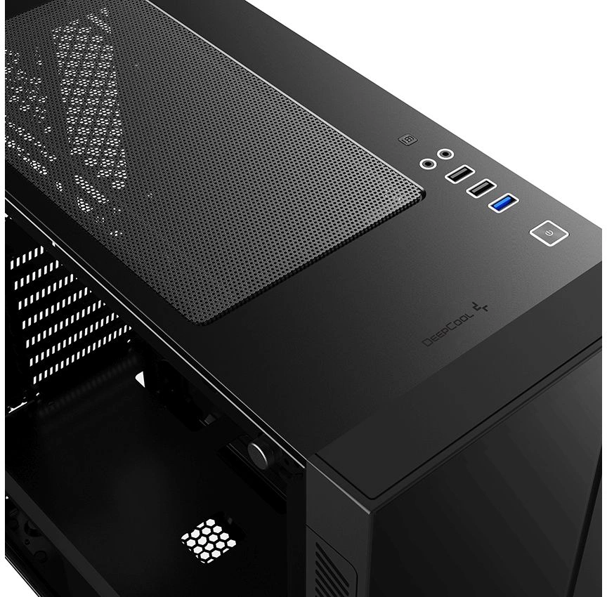 Корпус Deepcool MATREXX 55 V3 черный без БП E-ATX 6x120mm 5x140mm 2xUSB2.0 1xUSB3.0 audio bott PSU