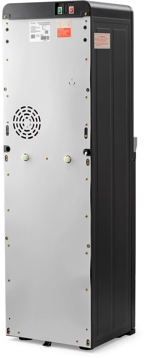Кулер AEL LD-AEL-806a напольный электронный черный/серебристый