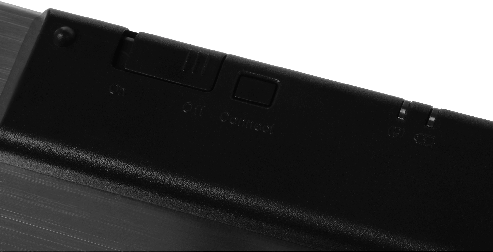 Клавиатура Оклик 840S черный USB беспроводная BT slim (754787)