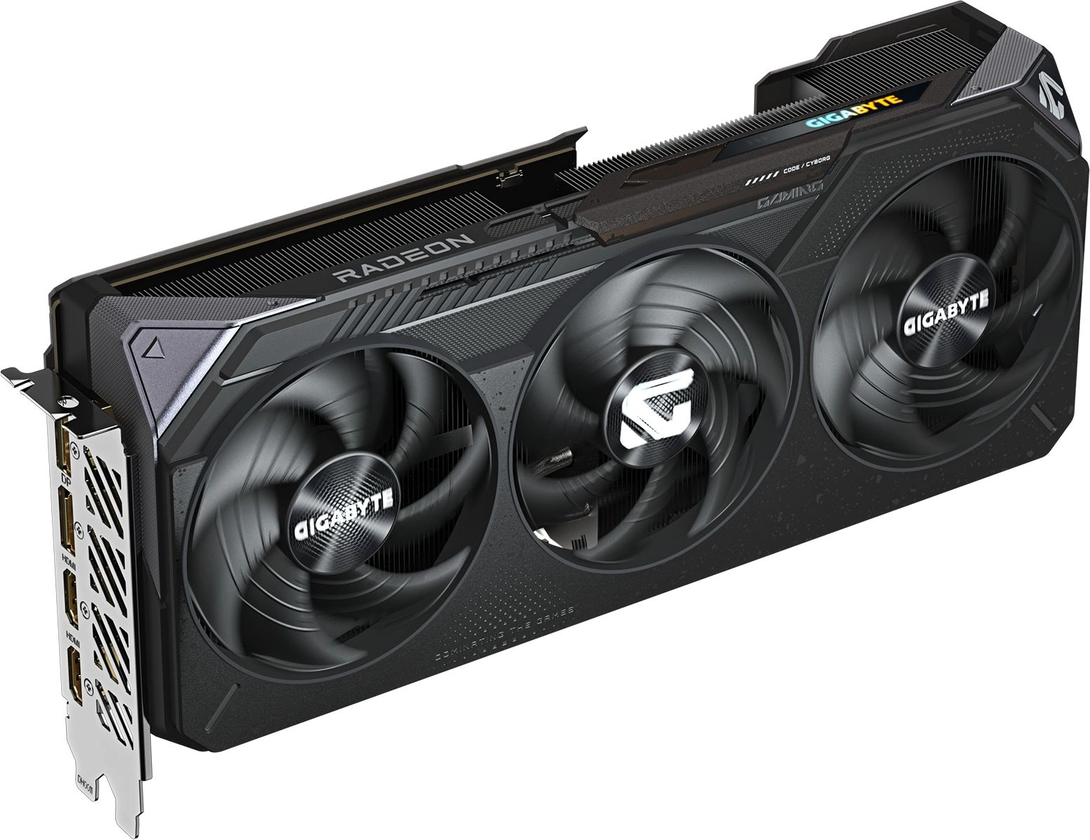 Видеокарта Gigabyte PCI-E 5.0 GV-R9070XTGAMING-16GD AMD Radeon RX 9070XT 16Gb 256bit GDDR6 2400/20000 HDMIx2 DPx2 HDCP Ret