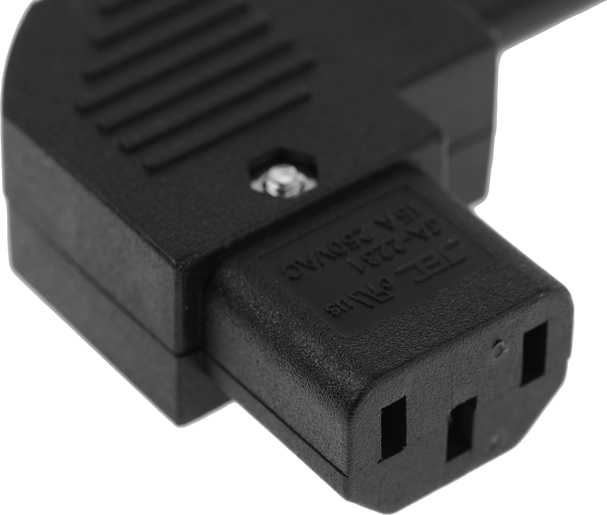 Вилка Lanmaster LAN-IEC-320-C13/90