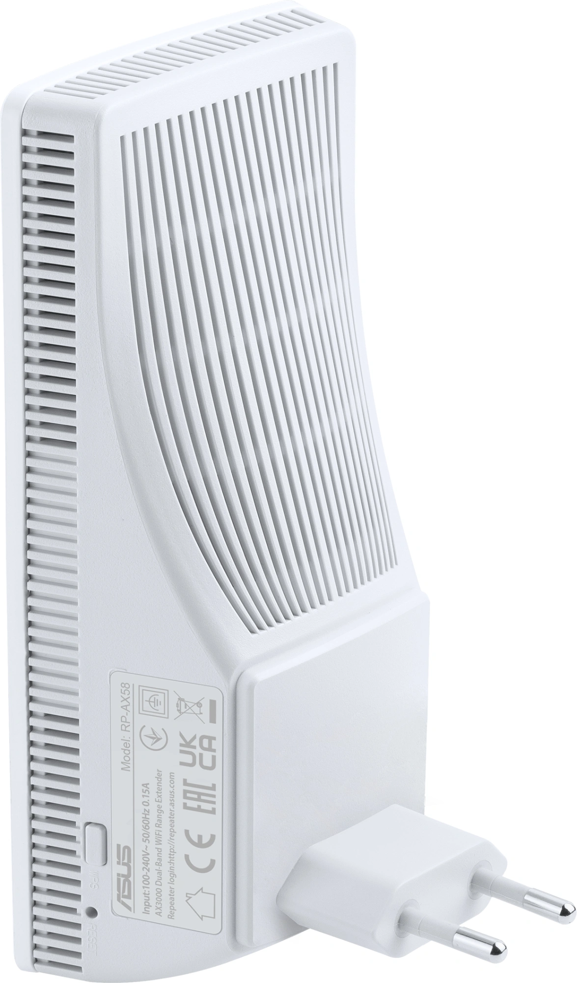 Повторитель беспроводного сигнала Asus RP-AX58 AX3000 10/100/1000BASE-T белый