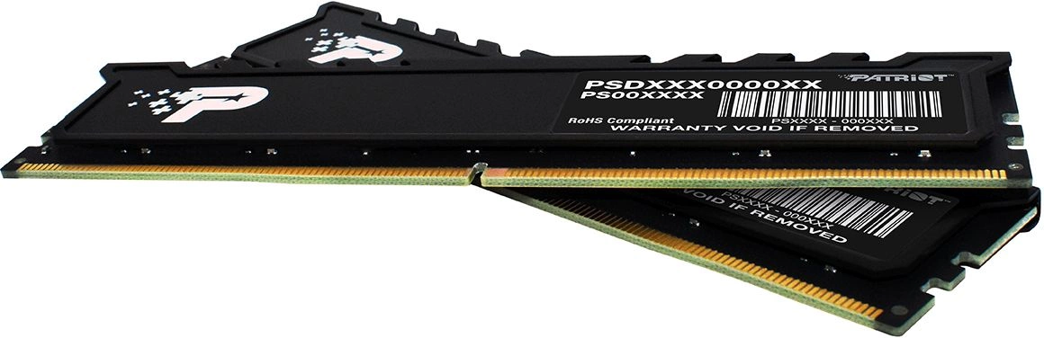 Память DDR5 2x16GB 5600MHz Patriot PSP532G5600KH1 Signature Premium RTL PC5-44800 CL46 DIMM 288-pin 1.1В kit single rank с радиатором Ret