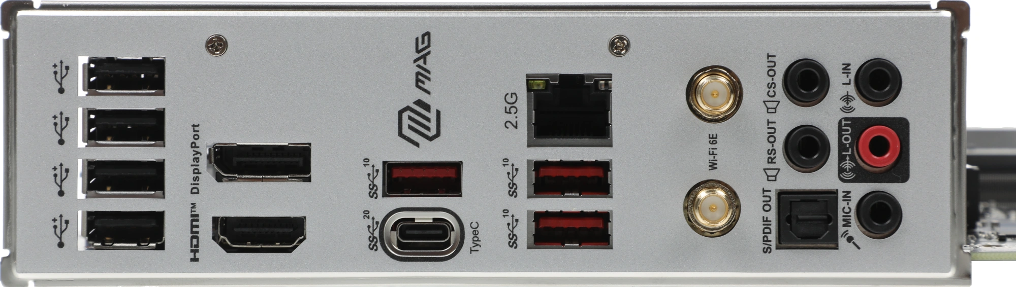 Материнская плата MSI MAG B760M MORTAR WIFI II Soc-1700 Intel B760 4xDDR5 mATX AC`97 8ch(7.1) 2.5Gg+HDMI+DP