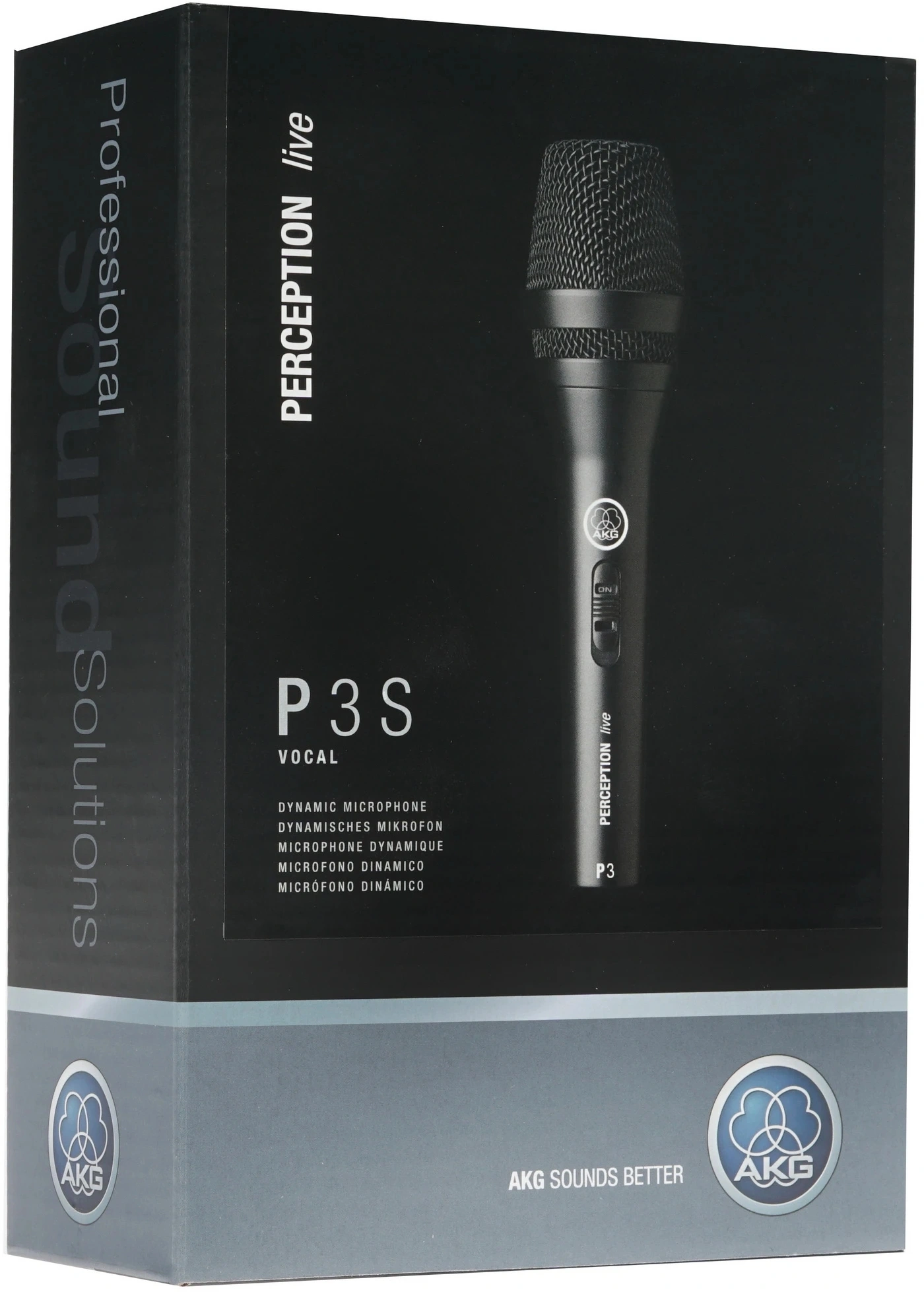 Микрофон проводной AKG P3S черный