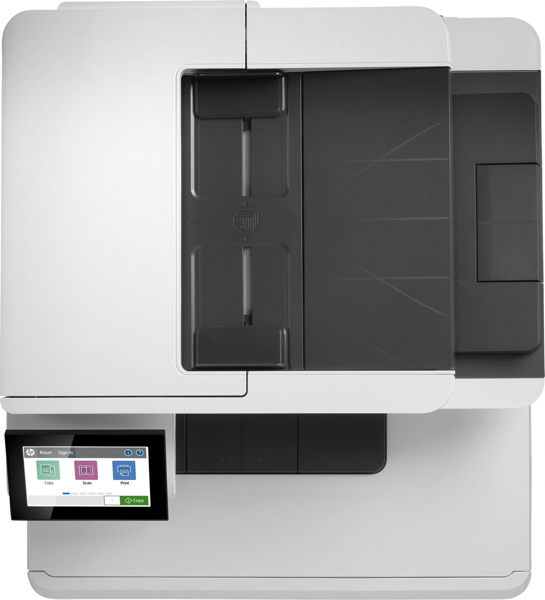 МФУ лазерный HP Color LaserJet Enterprise M480f (3QA55A) A4 Duplex Net белый