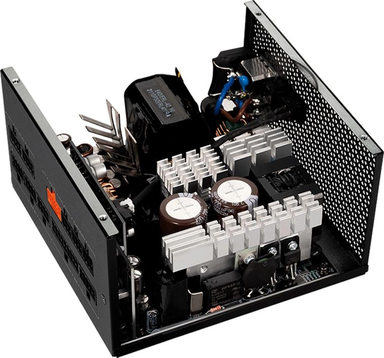 Блок питания PcCooler ATX 750W YN750 80+ gold (20+4pin) APFC 135mm fan 6xSATA Cab Manag RTL