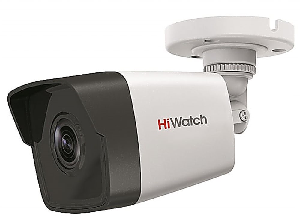 DS-I450M(C)(2.8mm)  HiWatch - 4Мп уличная цилиндрическая IP-камера с EXIR-подсветкой до 30м  и встроенным микрофоном