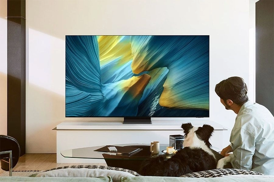 Телевизор OLED Samsung 83" QE83S95FAEXRU Series 9 черный графит/черный 4K Ultra HD 120Hz DVB-T2 DVB-C DVB-S2 USB WiFi Smart TV