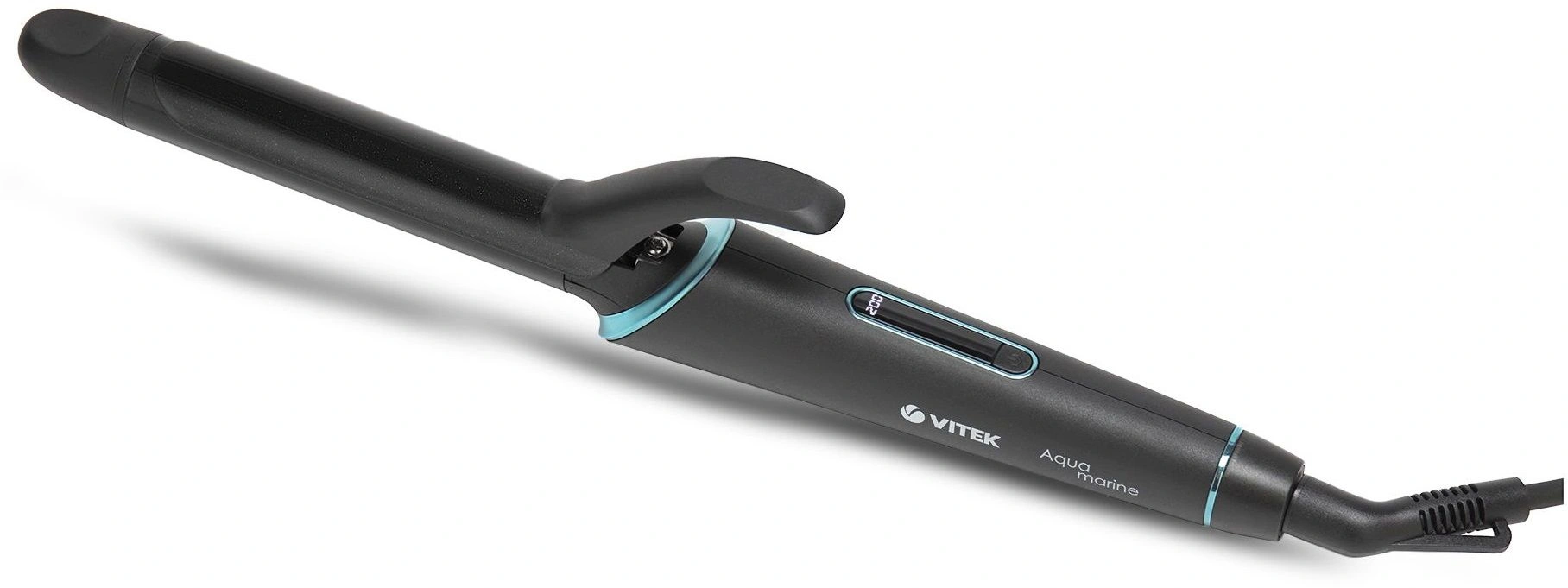 Щипцы Vitek Aquamarine VT-2312 50Вт черный макс.темп.:200С покрытие:керамическое