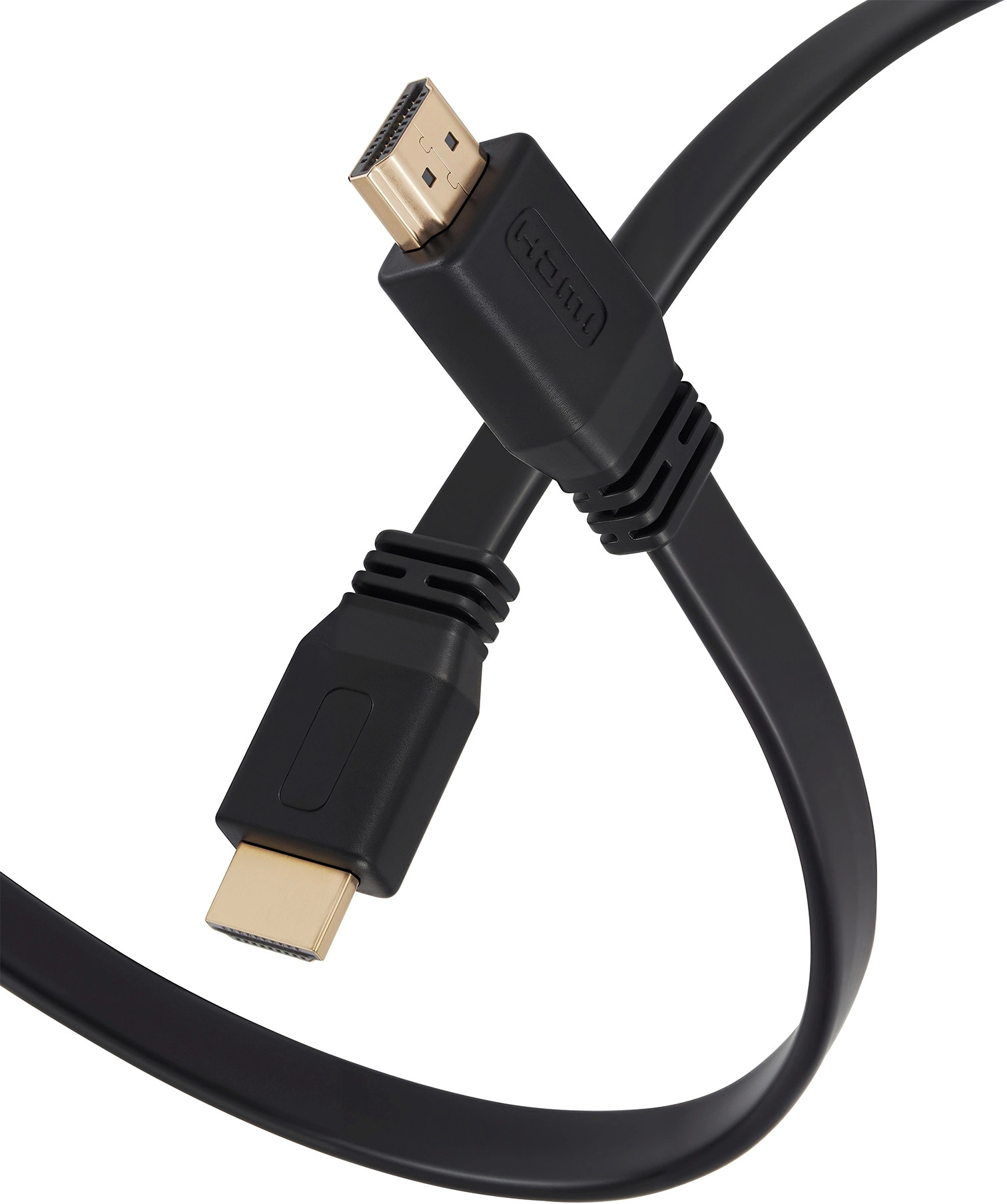 Кабель аудио-видео Buro BU-HDMI-FLAT-v1.4-1.5m HDMI (m)/HDMI (m) 1.5м. черный