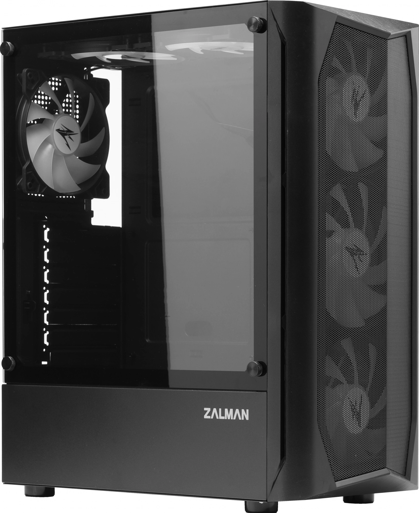Корпус Zalman N4 REV.1 черный без БП ATX 5x120mm 2x180mm 2xUSB2.0 1xUSB3.0 audio bott PSU